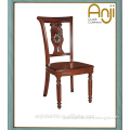 Carved solid wood dining chair for general use